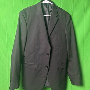 Zara Black Suit Jacket + Two Matching Pants (34 & 36) Bundle — Size 40